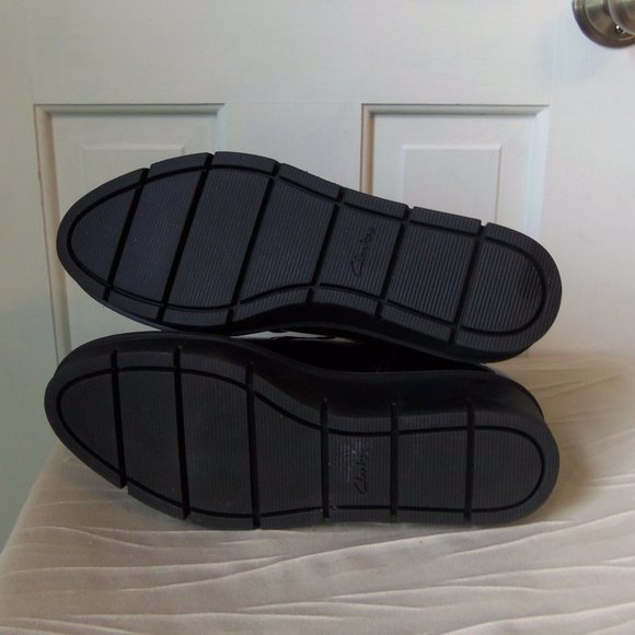 Clarks Black Ankle Boots - Picture 11 of 13